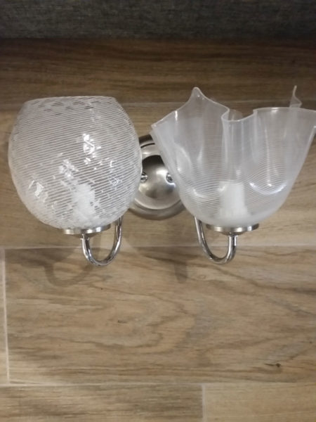 murano glass sconces