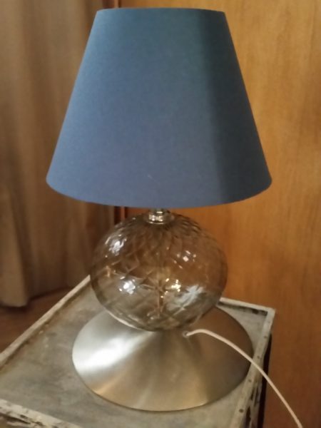 glass table lamp