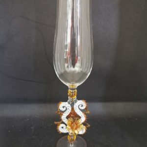 murano glass goblet