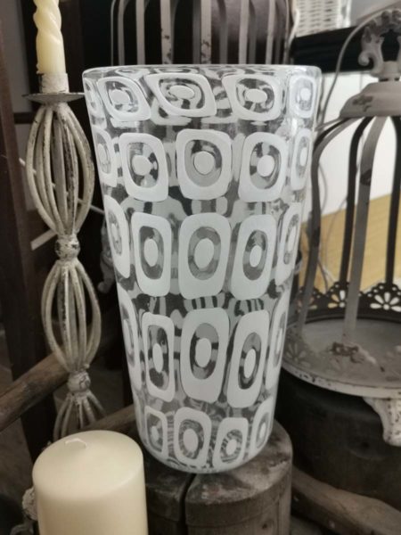 murano glass vase