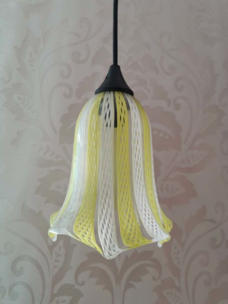 Murano Glass Hanging Lamp - Image 2