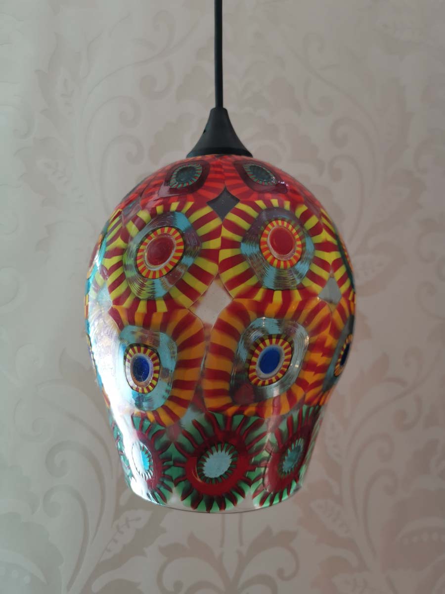 Murano Glass Hanging Lamp Lighting Murano Glass Hanging Lamp, Glass Hanging Lamps