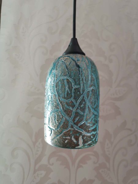 Murano Glass Hanging Lamp - Image 2