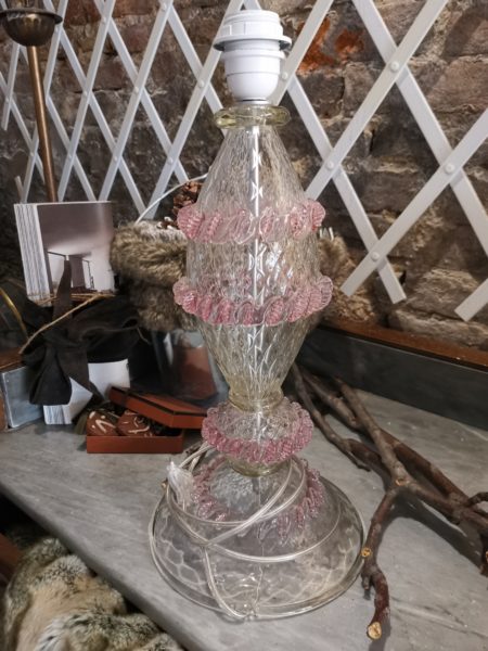lampada veneziana in vetro