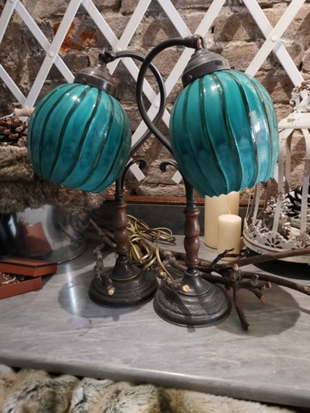 murano glass table lamp