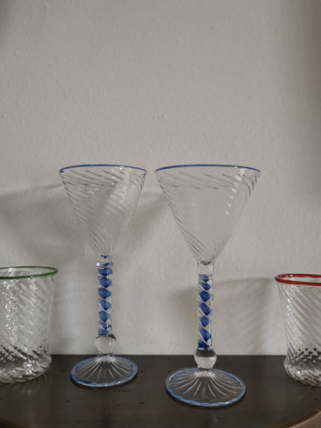murano drinking glasses